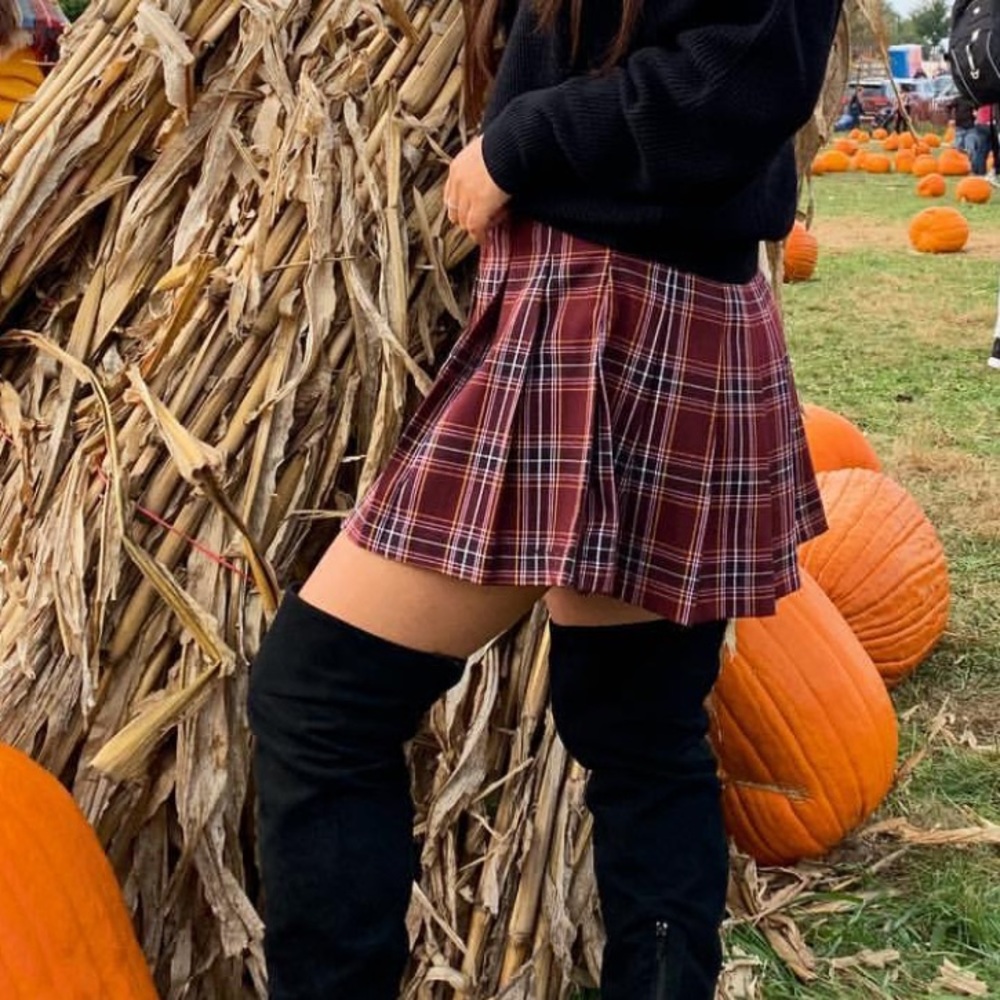 Forever 21 plaid skirt